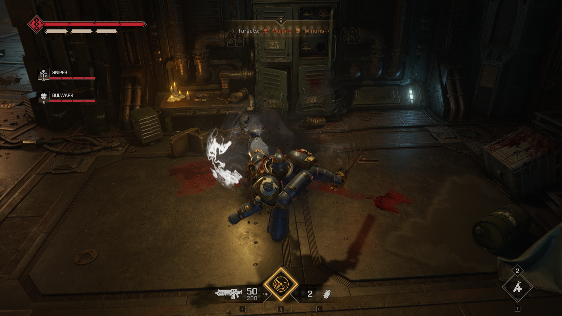Kick Visuals Front kick visuals misaligned - Space Marine 2