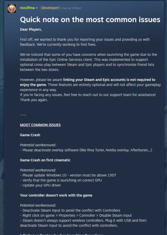 steam remote play controller not working - Space Marine 2