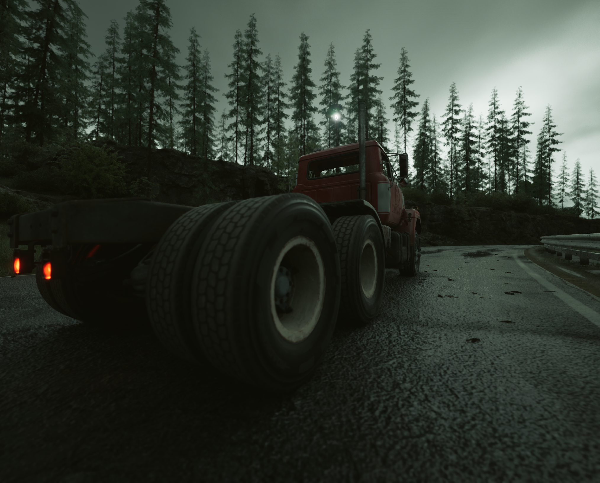 Road Kings – bouře a nebezpečné podmínky