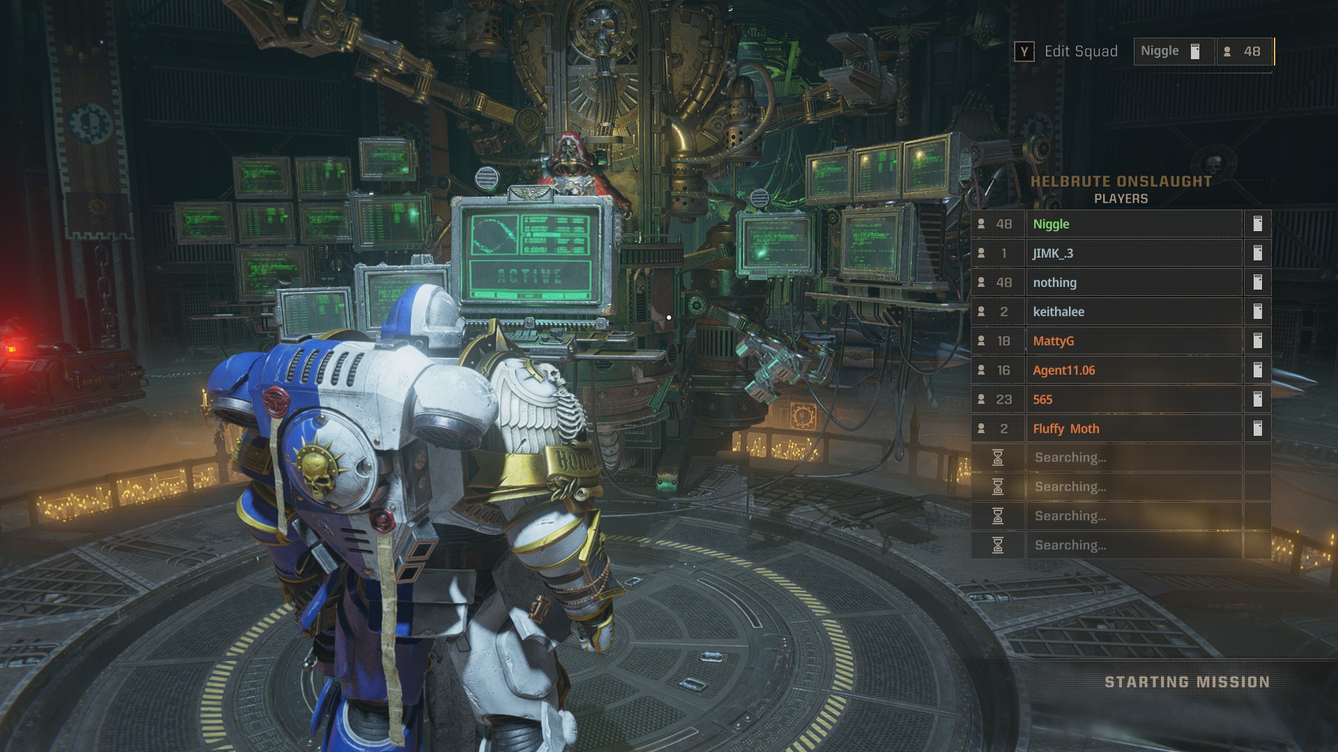 Mission Problem Solution Continuous 'Starting Mission' problem: possible solution - Space Marine 2
