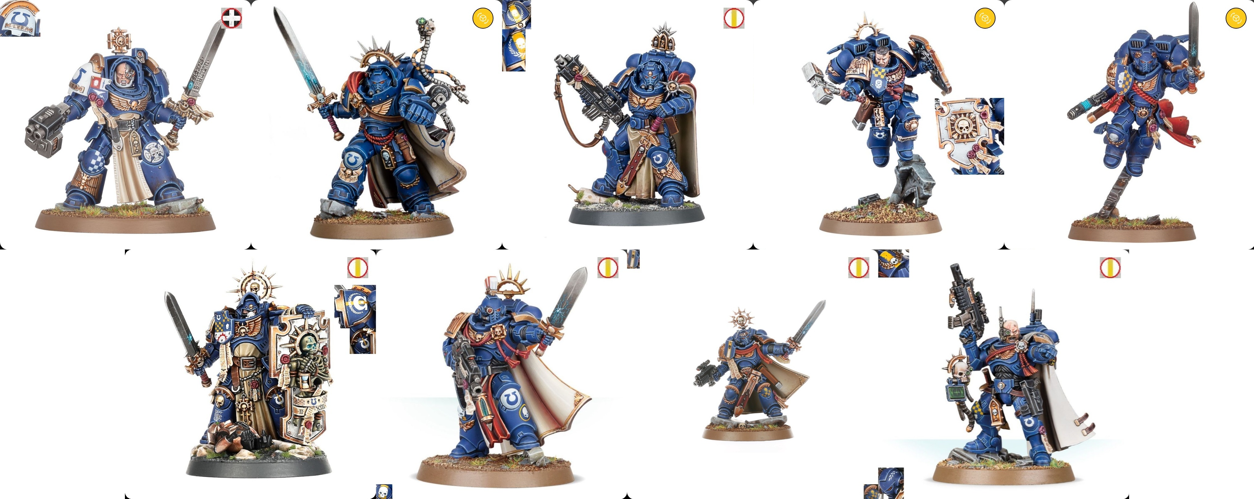 Company Markings - Pauldron Colour Patterns - Space Marine 2