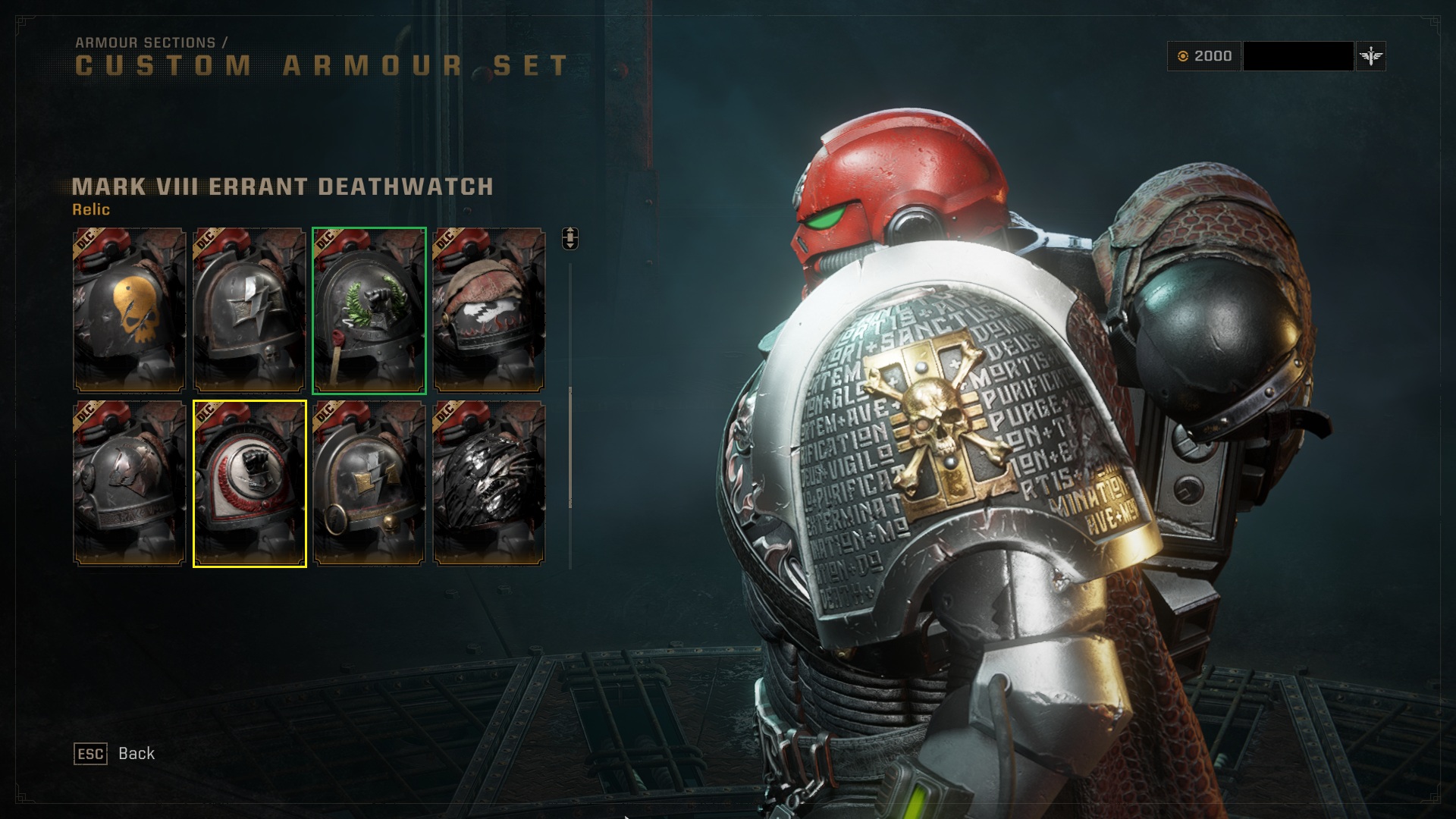Chapter&Champion Pack Pauldrons - Space Marine 2