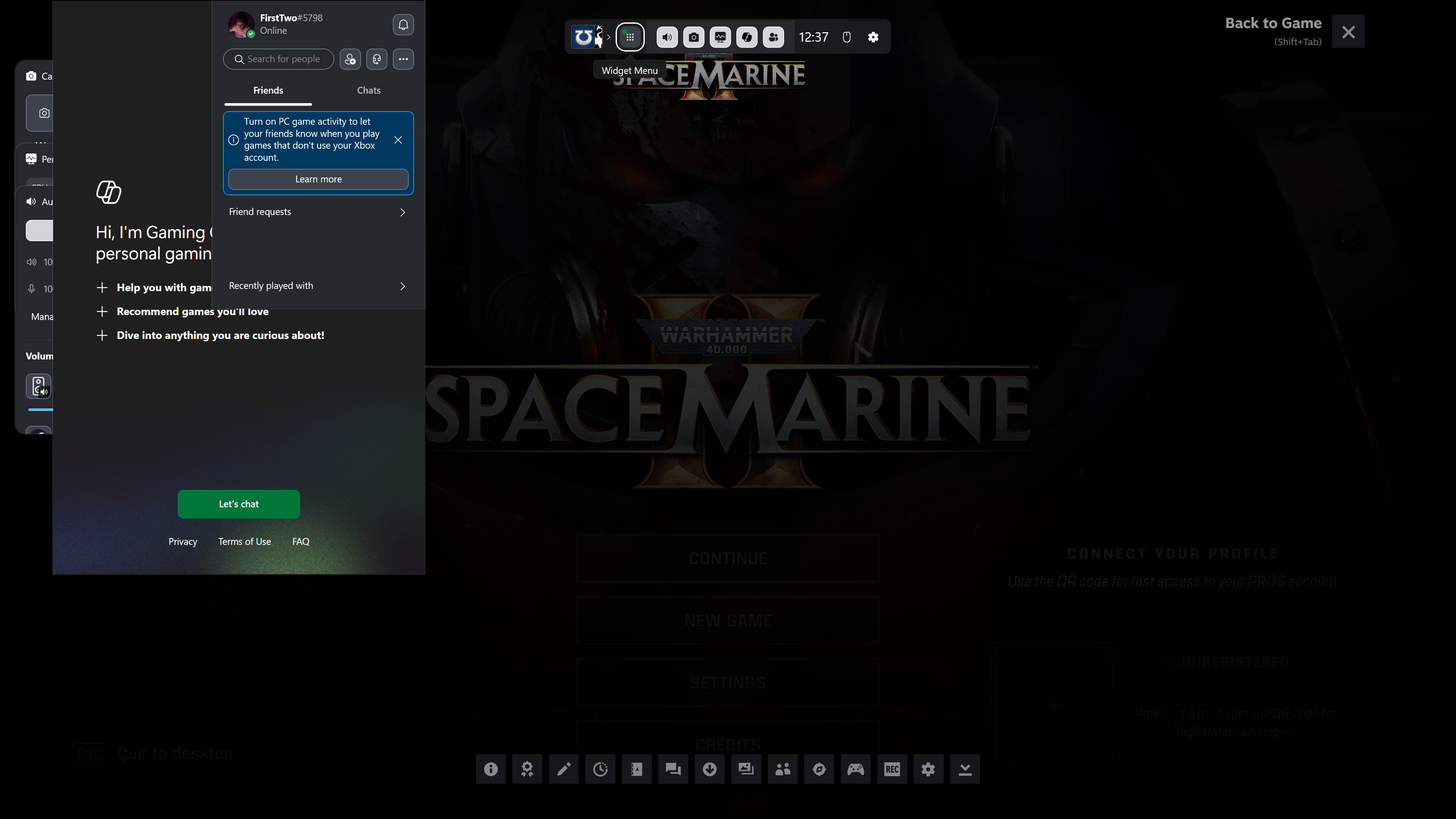 Xbox controller-support not working on PC through Steam. - Space Marine 2