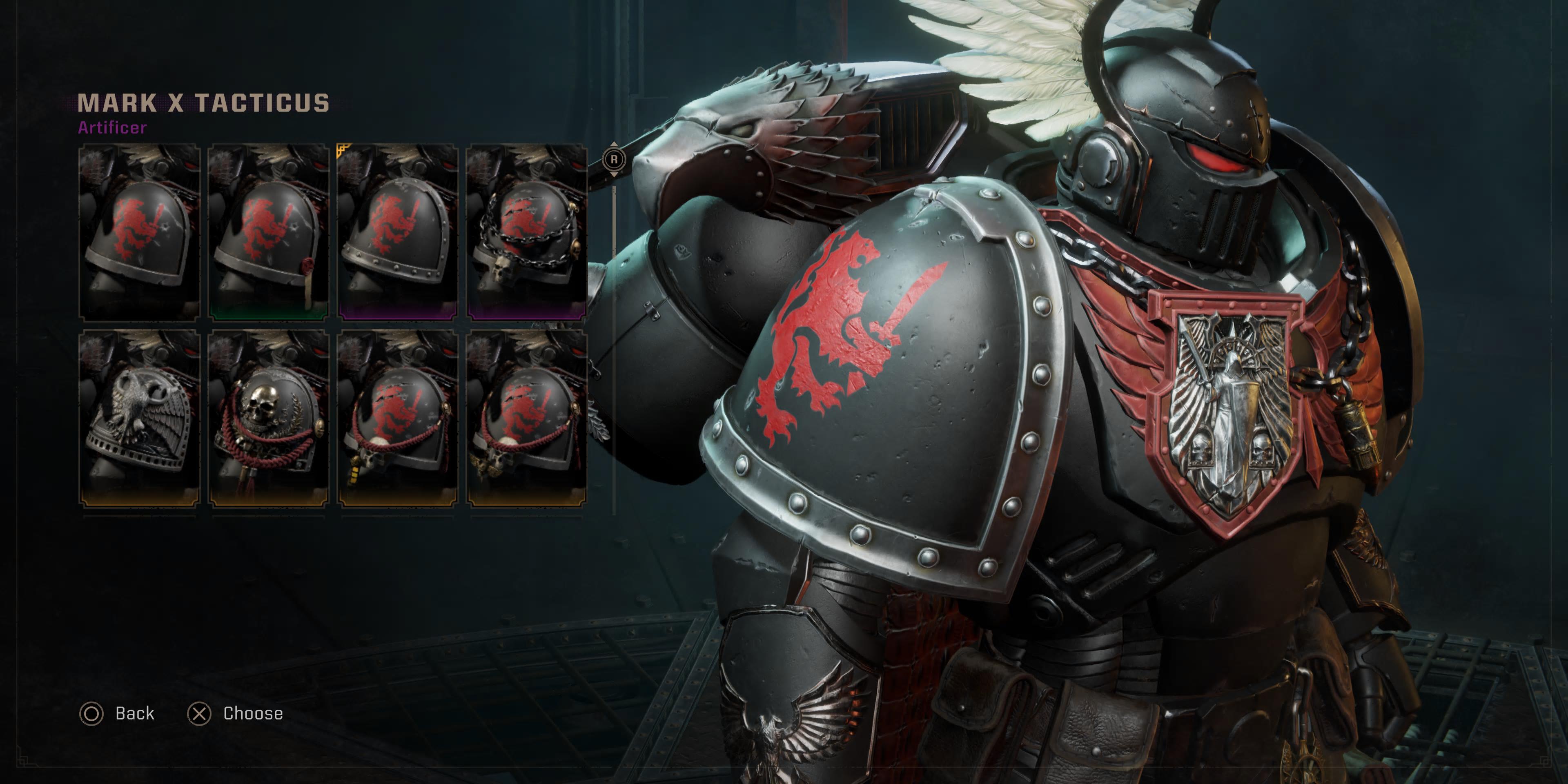 Chapter Command Pauldron Riveted Pauldron Trim - Space Marine 2