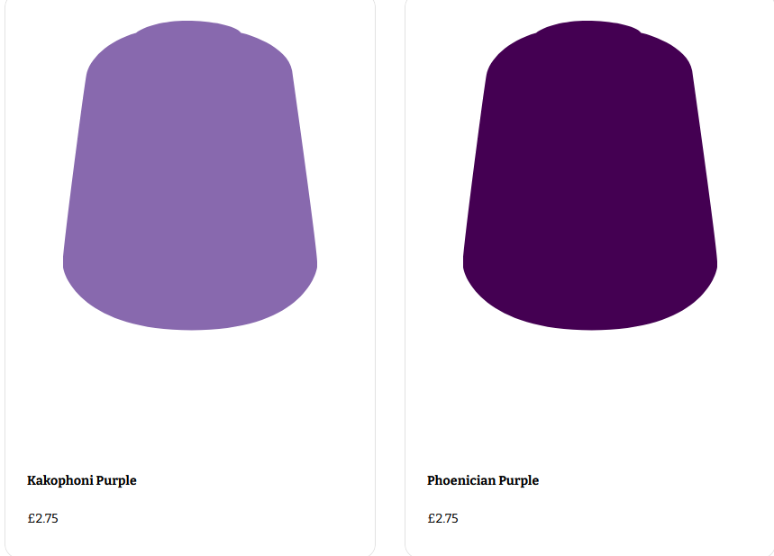 The phoenician purple color - Space Marine 2