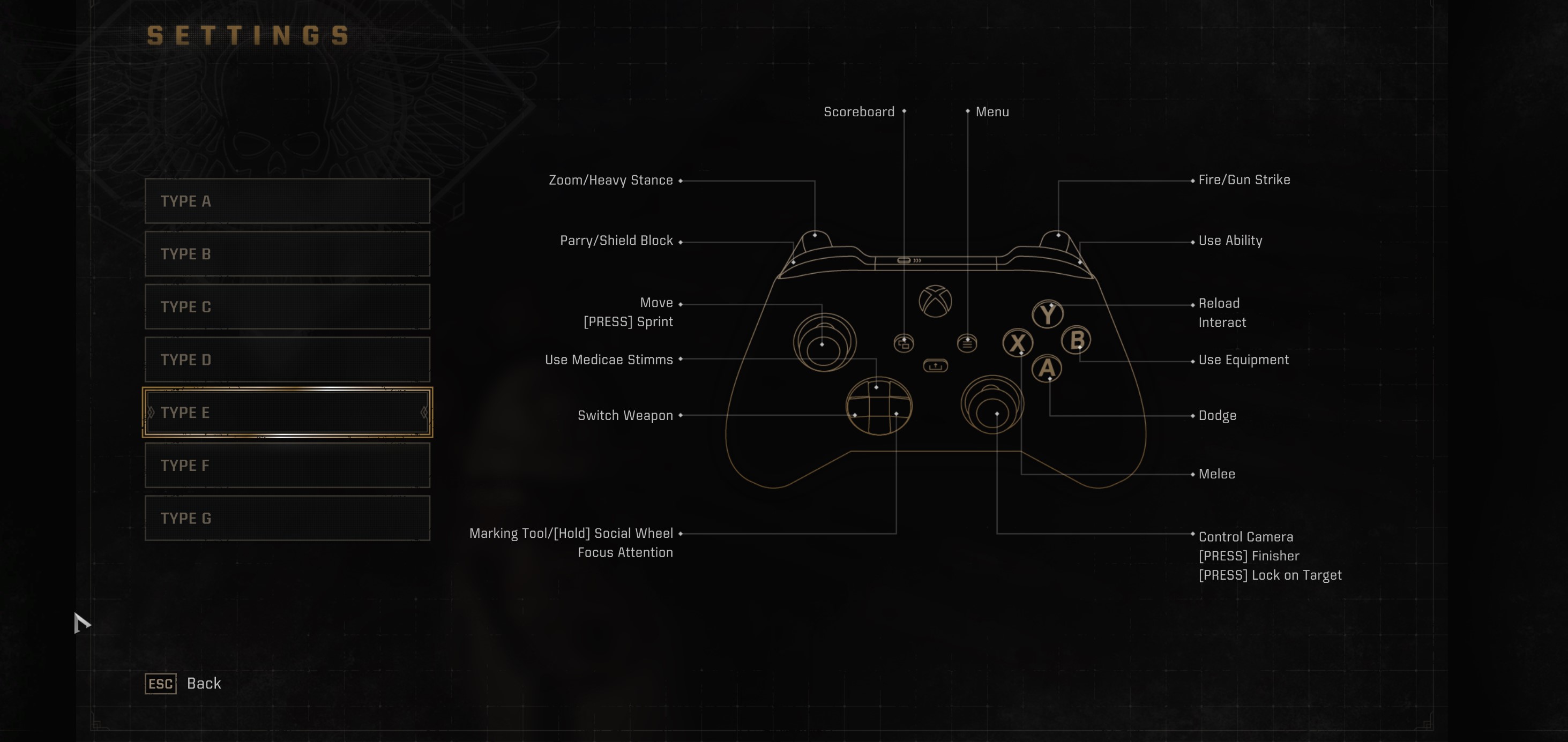 Controller scheme issues in Sparring Arena - Space Marine 2